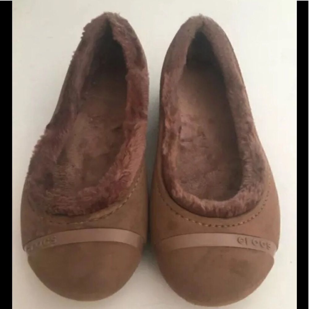 Crocs Nanook Faux Fur Lined Size 6